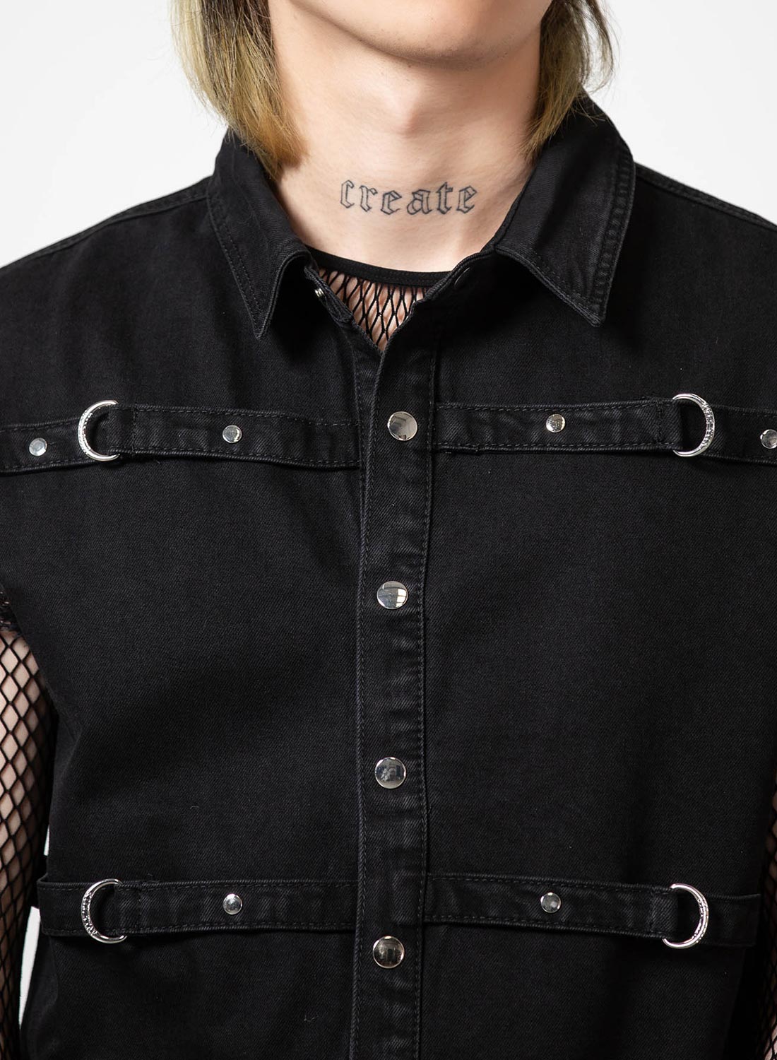 Ervin Button Up Vest - Bild 5