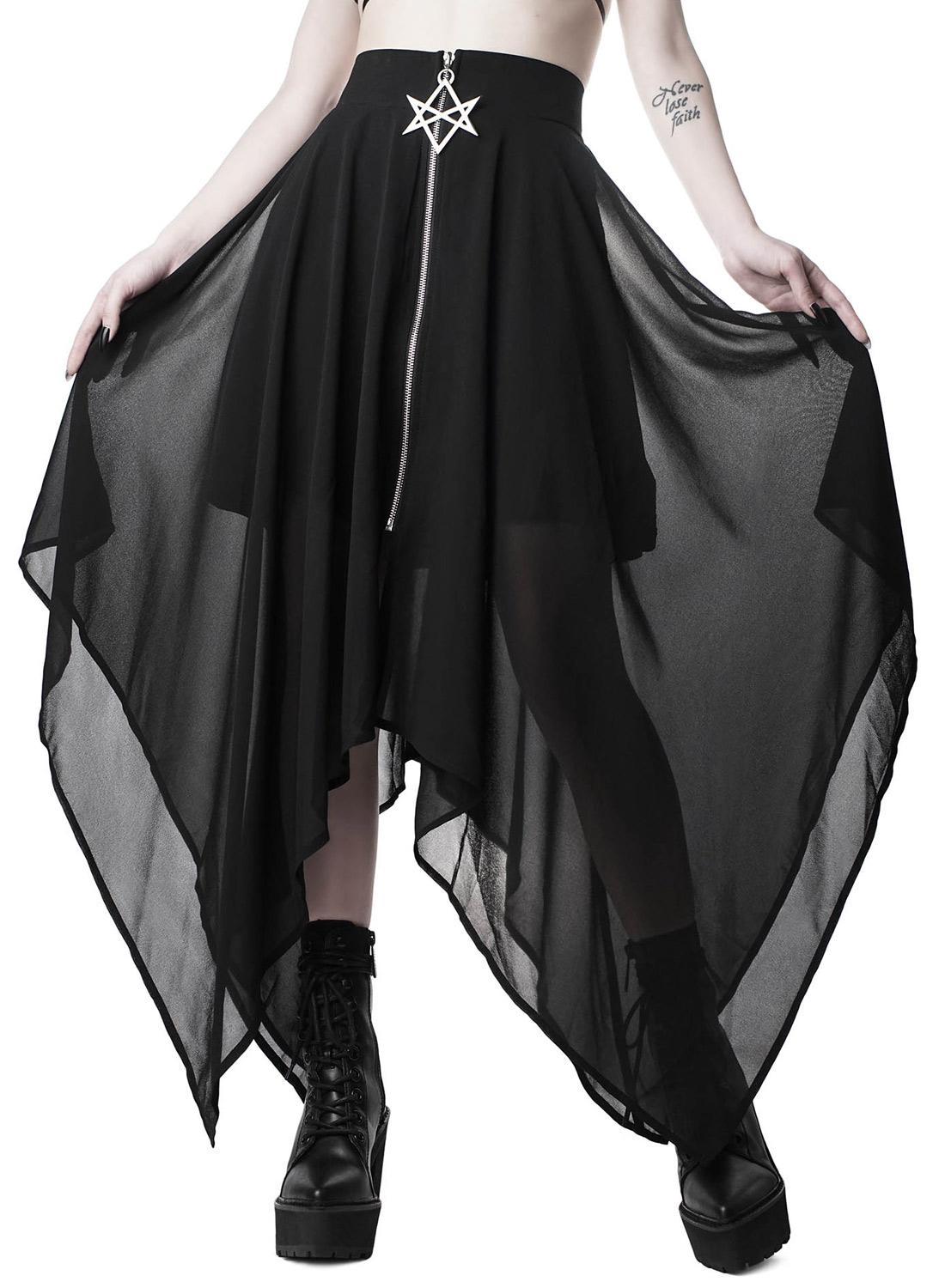 Sacred Sixx Maxi Skirt