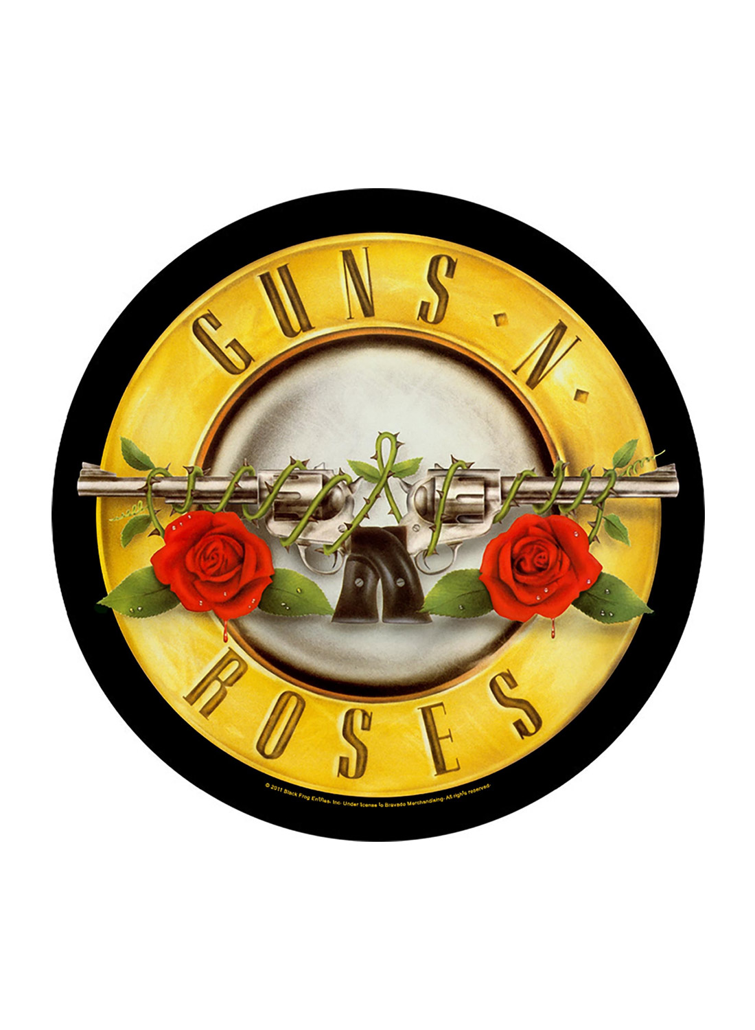 Guns 'N' Roses Bullet Logo Back Patch