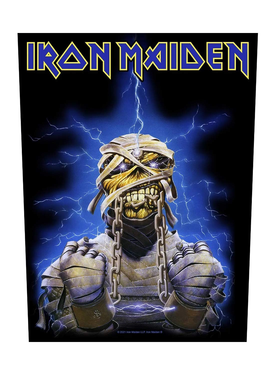 Iron Maiden Powerslave Eddie Back Patch