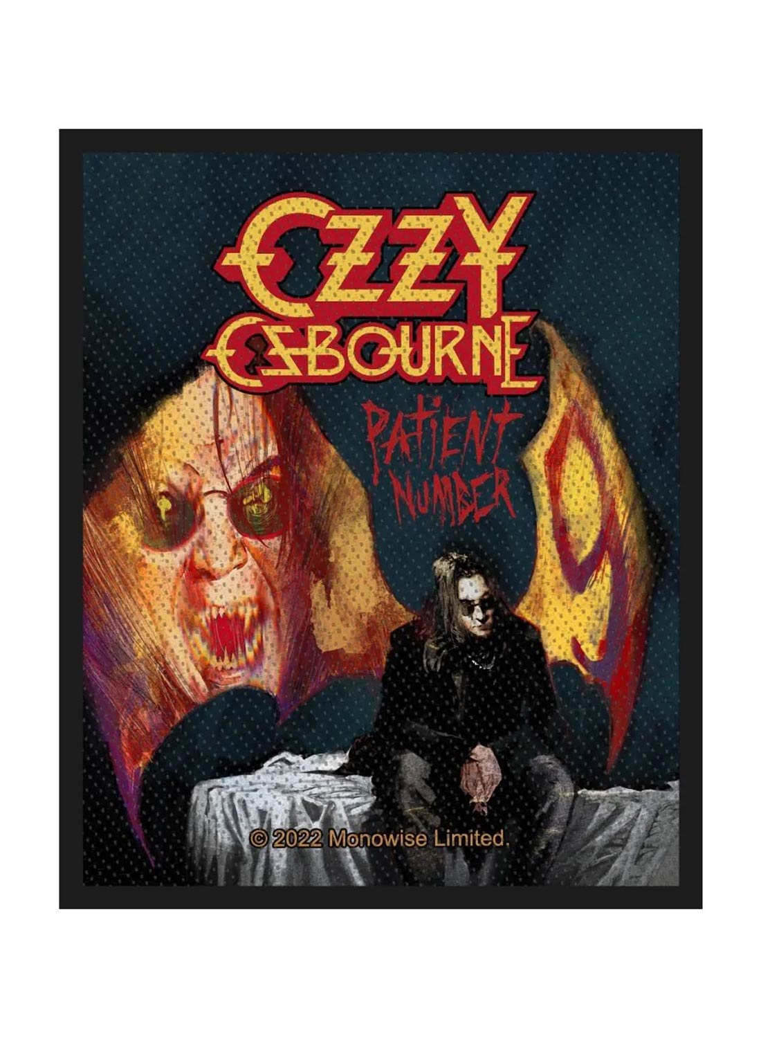 Ozzy Osbourne Patient No 9 Patch
