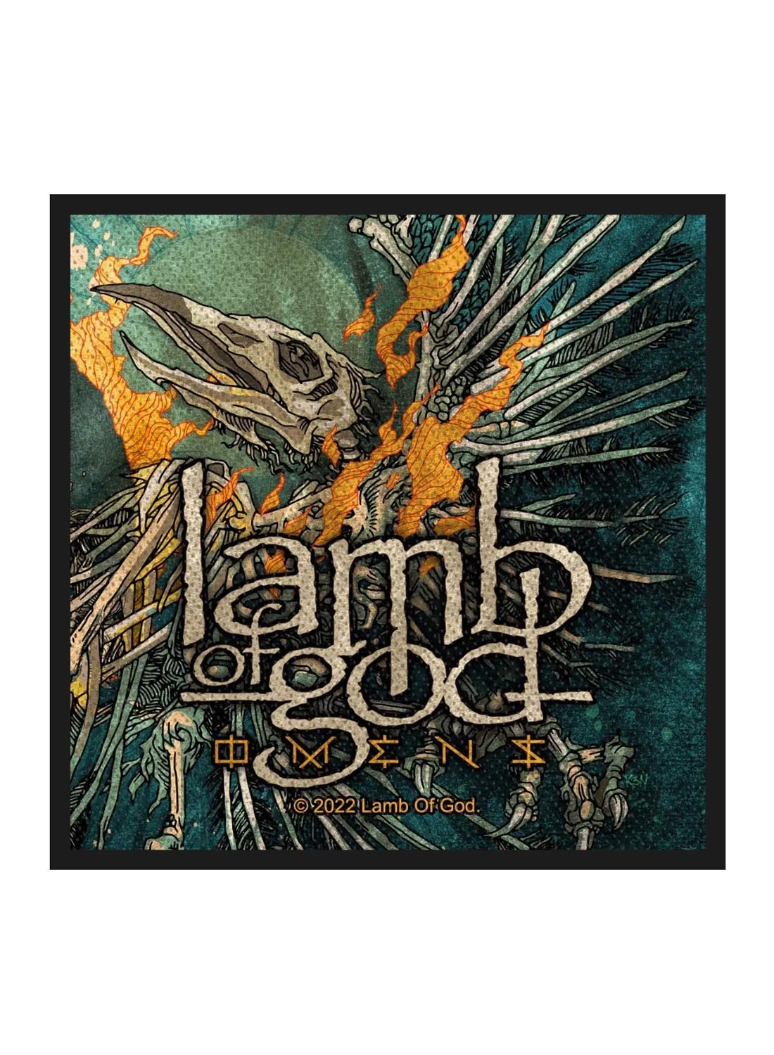 Lamb Of God Omens Patch