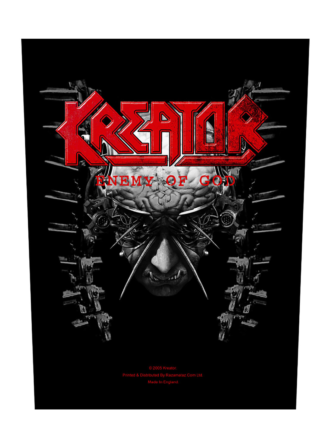 Kreator Enemy of God Back Patch