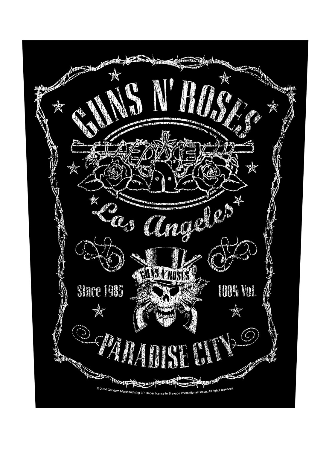 Guns 'N' Roses Paradise City Back Patch