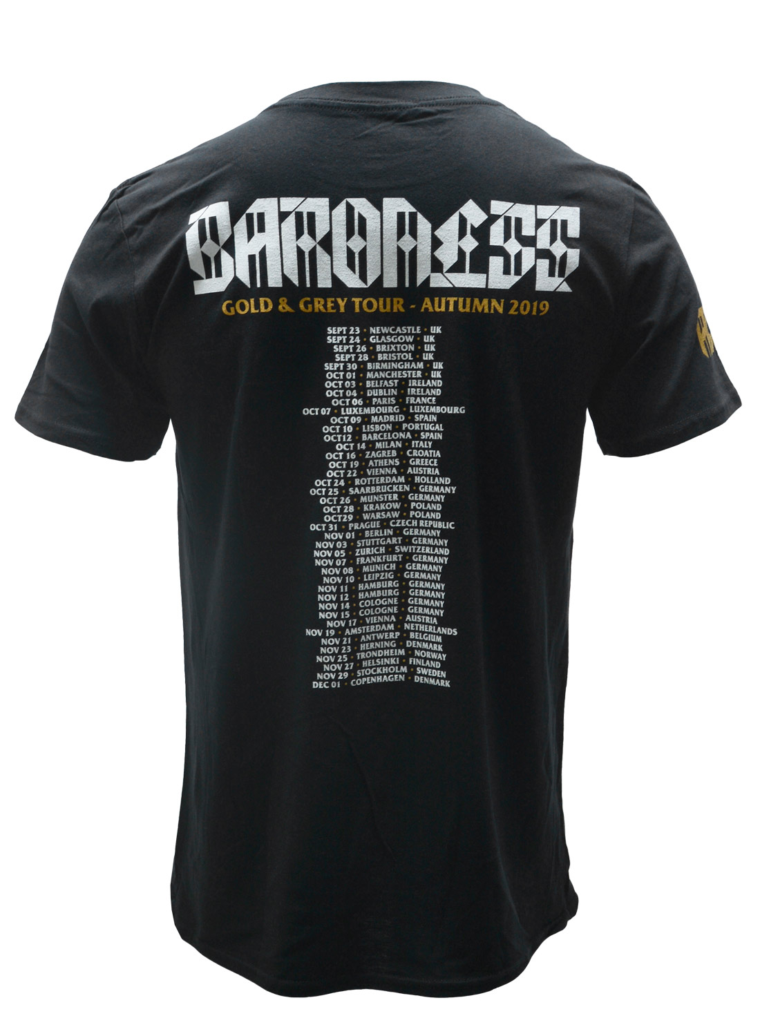 Baroness Guld och Grey T-shirt