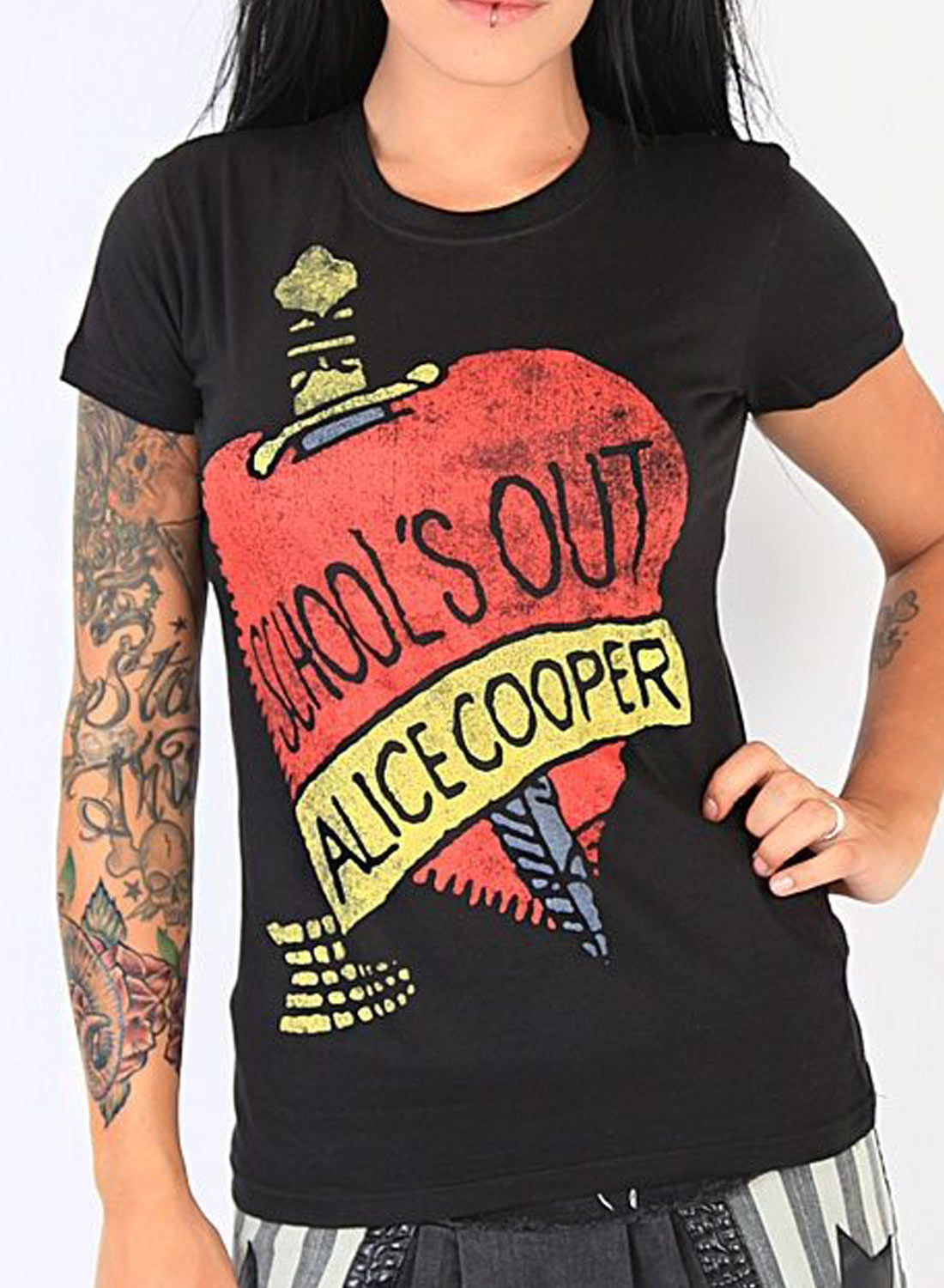 Alice Cooper Schools Out Girly Top