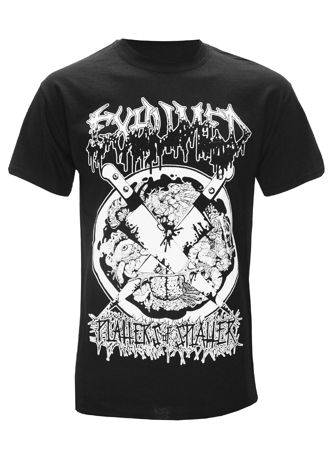 Exhumed Platters Of Splatter T-shirt