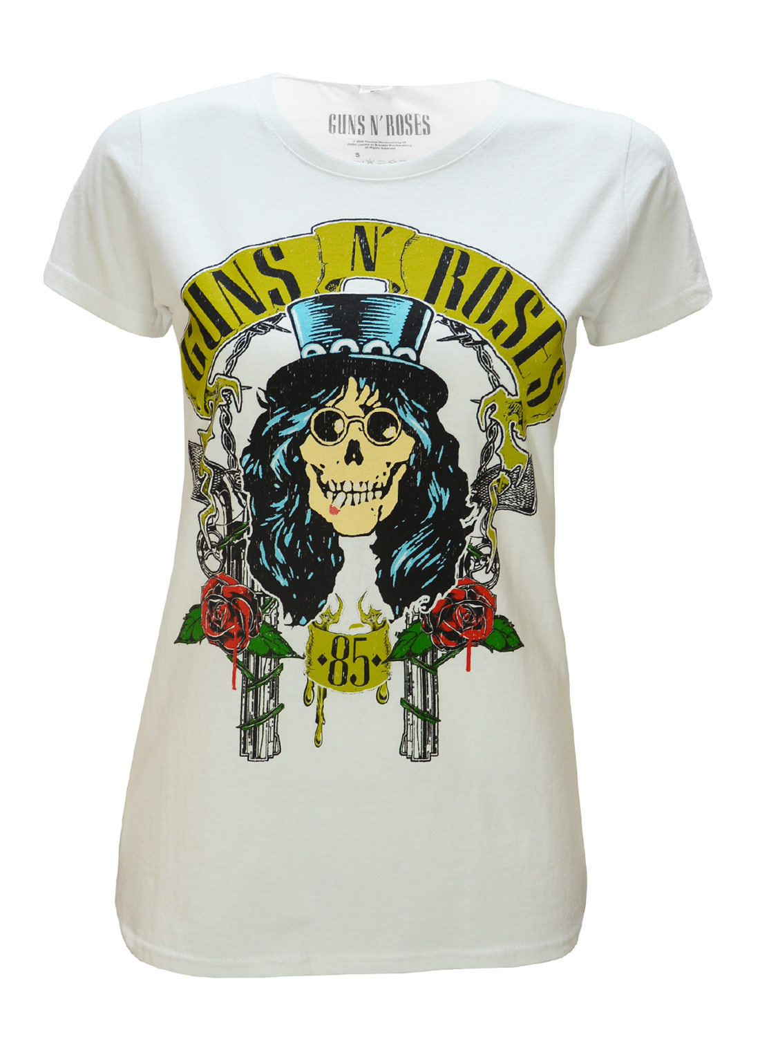 Guns 'N' Roses Slash '85 Girly Top