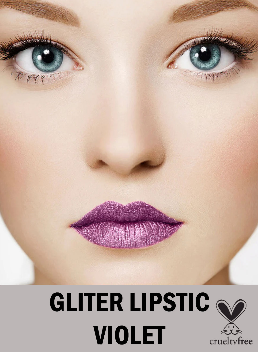 Stargazer Gliter Violet Lipstick