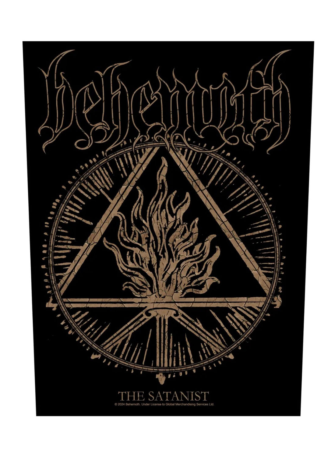 Behemoth The Satanist Back Patch