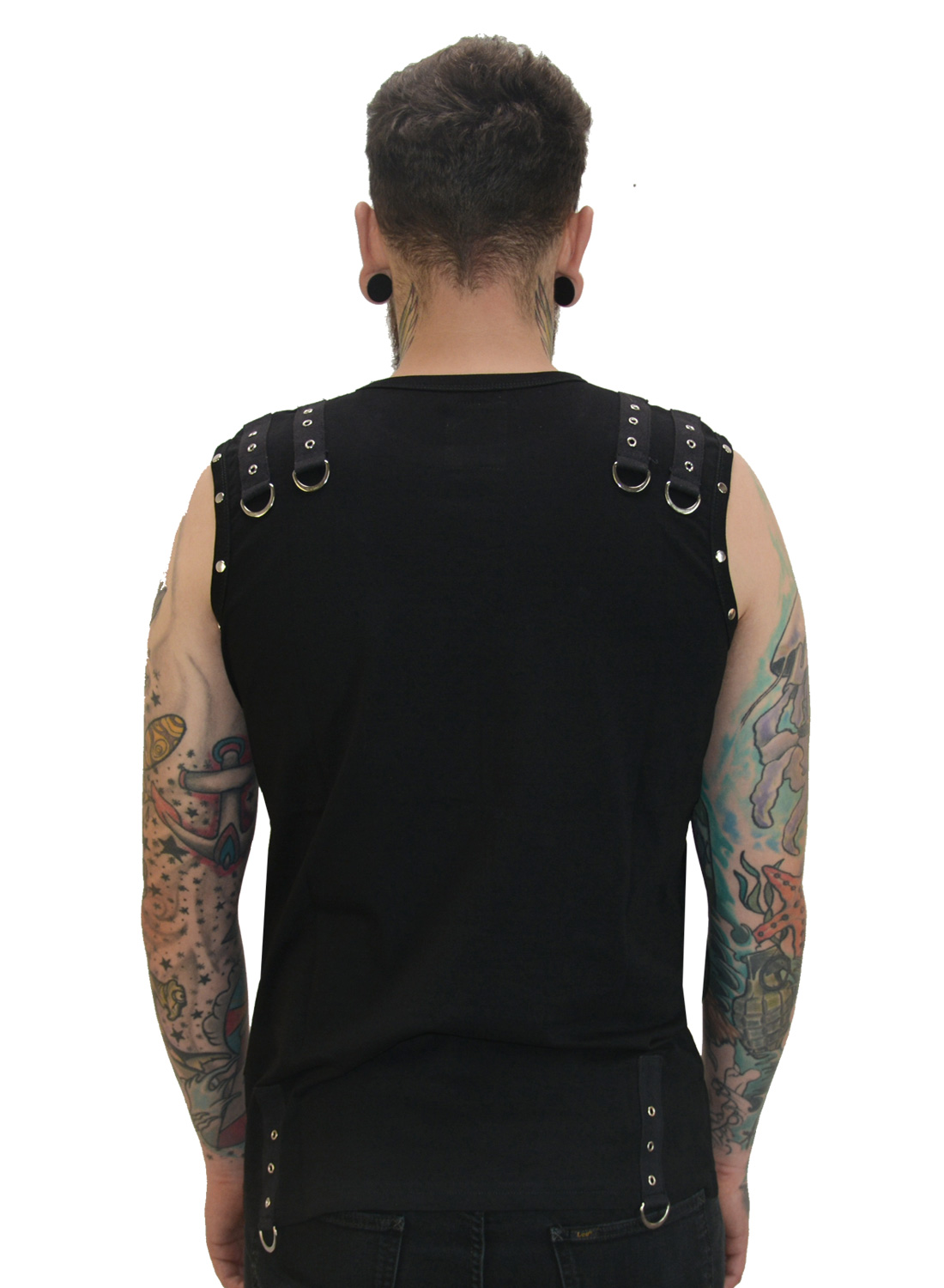 Dark Evil sleeveless Top