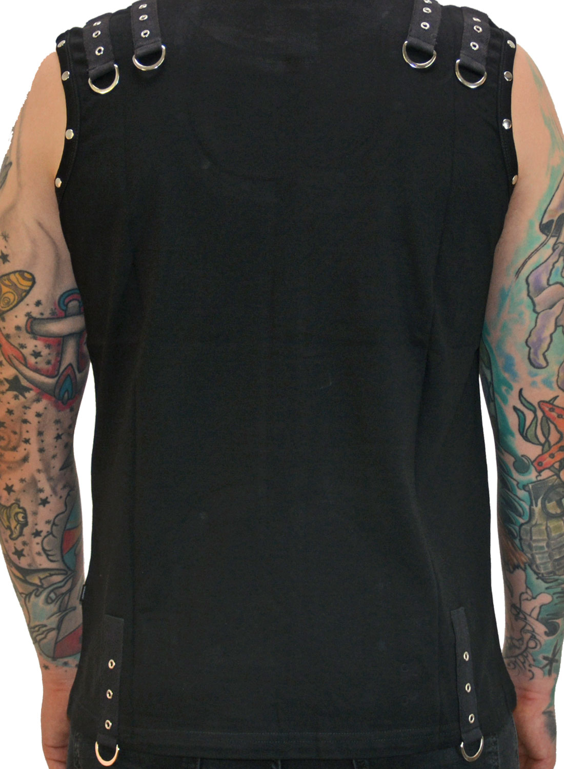 Metalcore sleeveless top