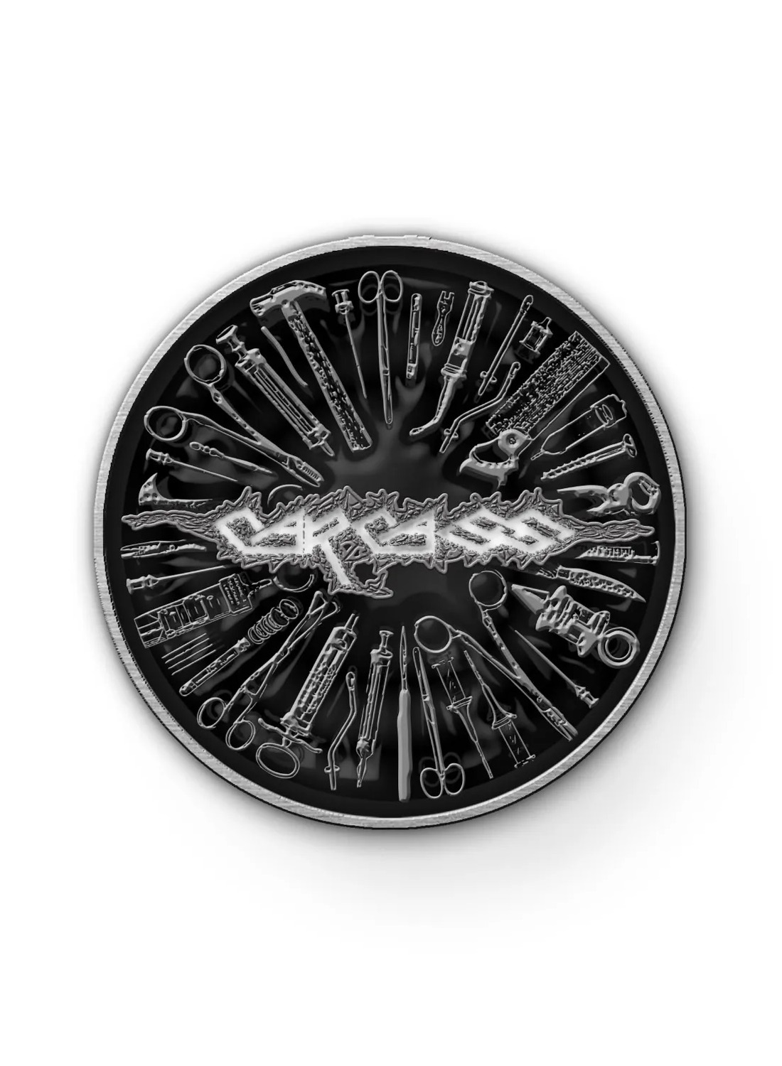Carcass Tools Metal Badge
