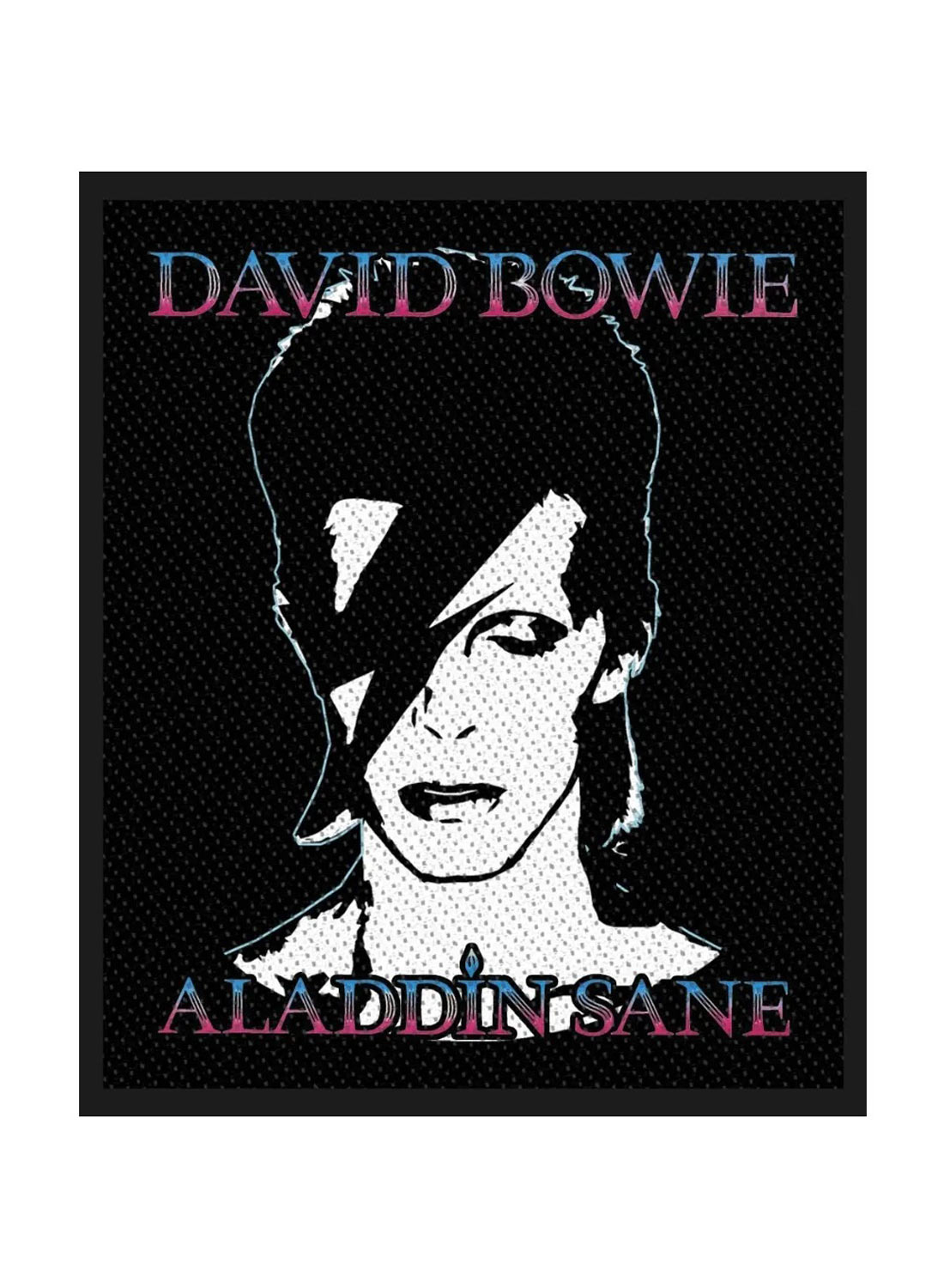 David Bowie Aladdin Sane Patch