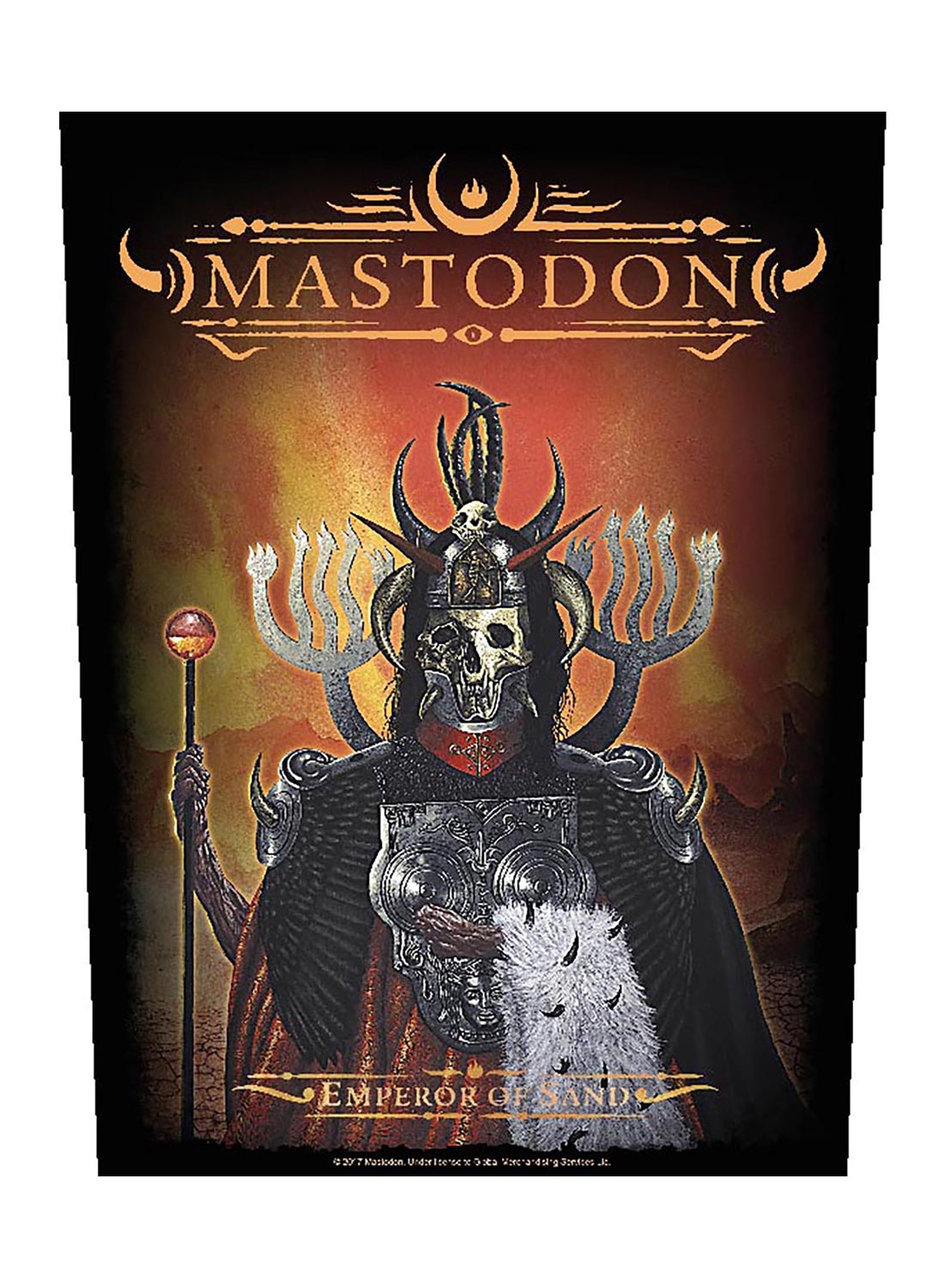 Mastodon Emperor Of Sand Back Patch
