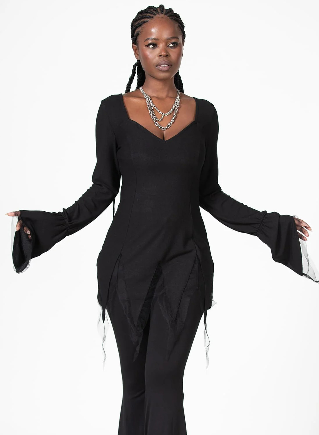 Killstar Distressa Blouse