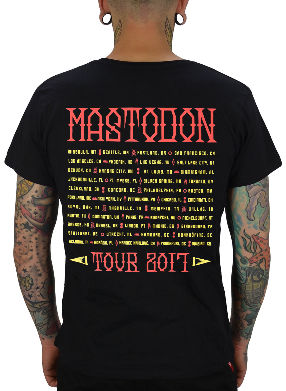 Mastodon Tribal Demon T-shirt