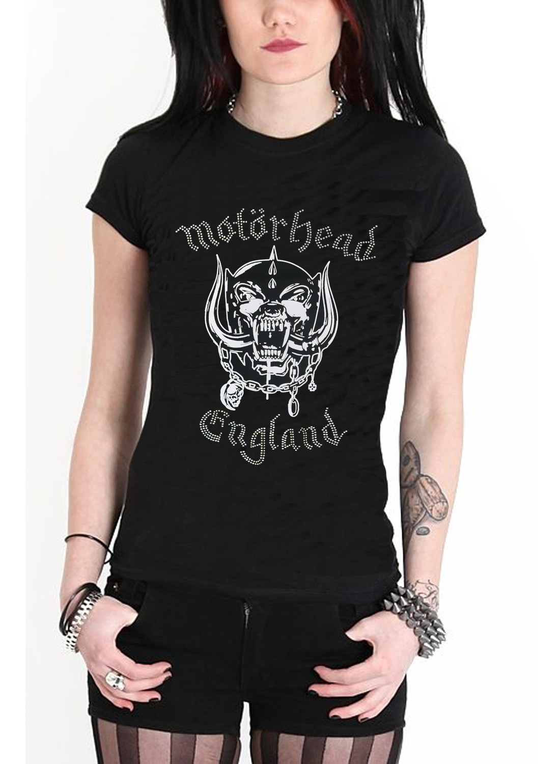 Motörhead Diamonds Girly Top