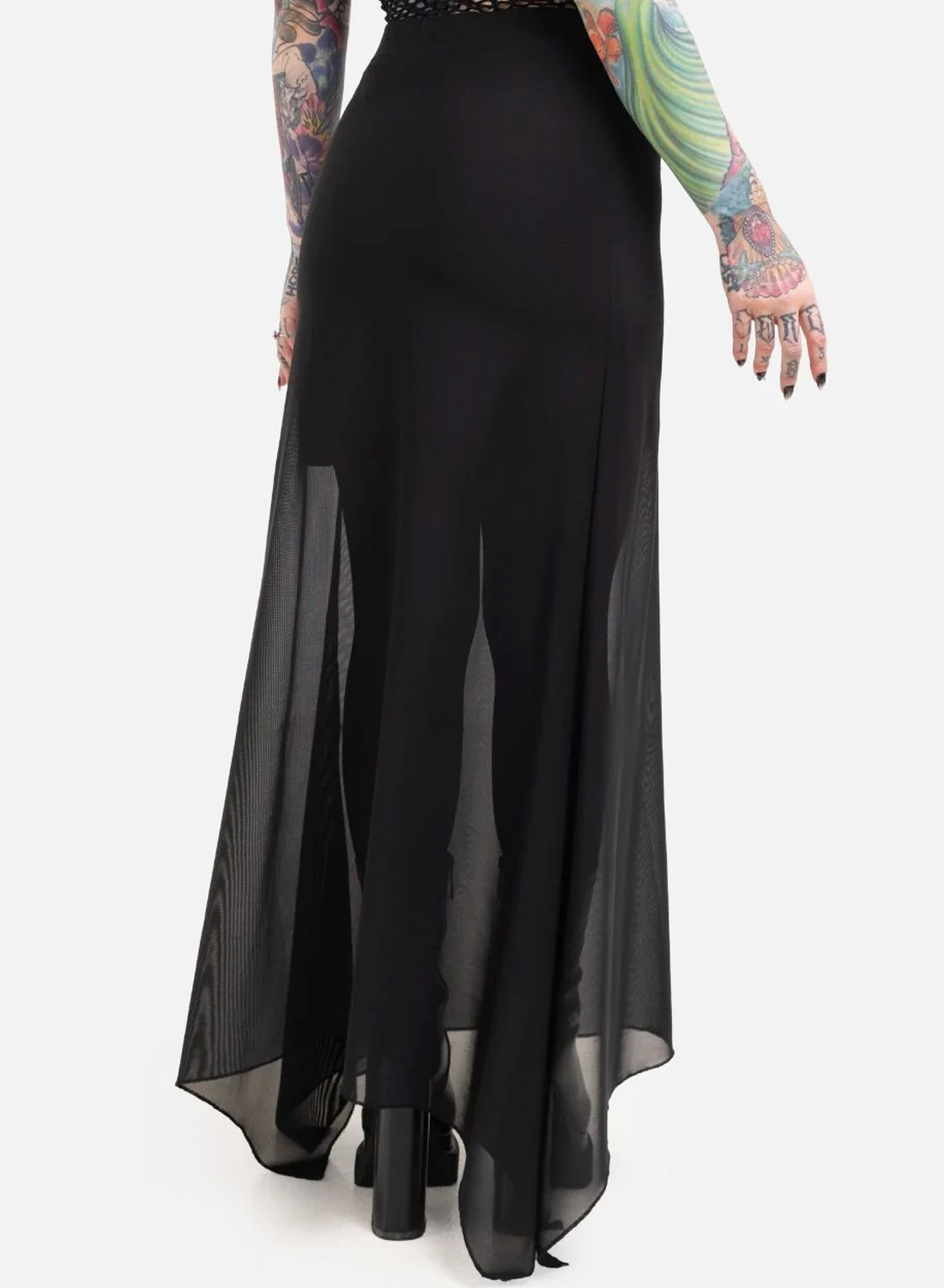 Killstar Death Star Maxi Skirt
