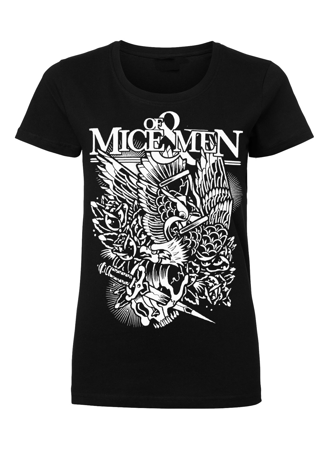 Of Mice & Men New Eagle Girly Top