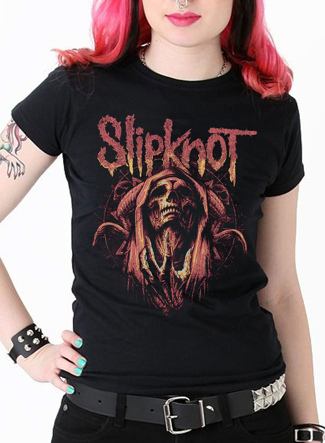 Slipknot Evil Witch Girly Top