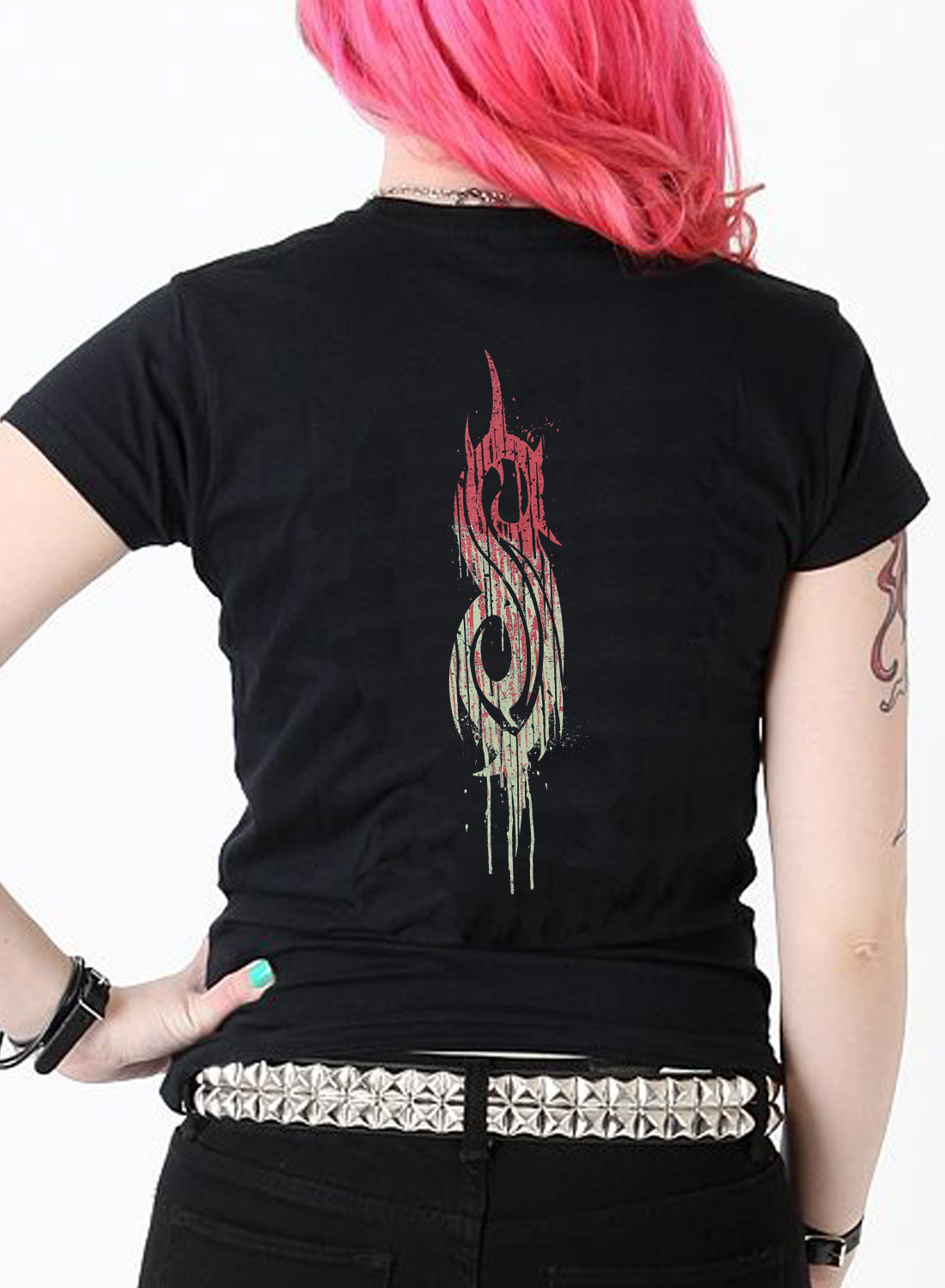 Slipknot Infected Goat Girly Top
