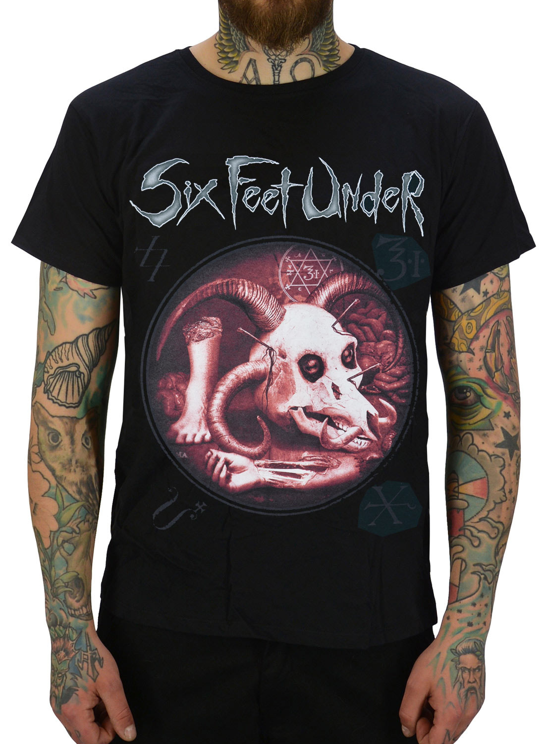 Six Feet Under Euro Tour T-shirt