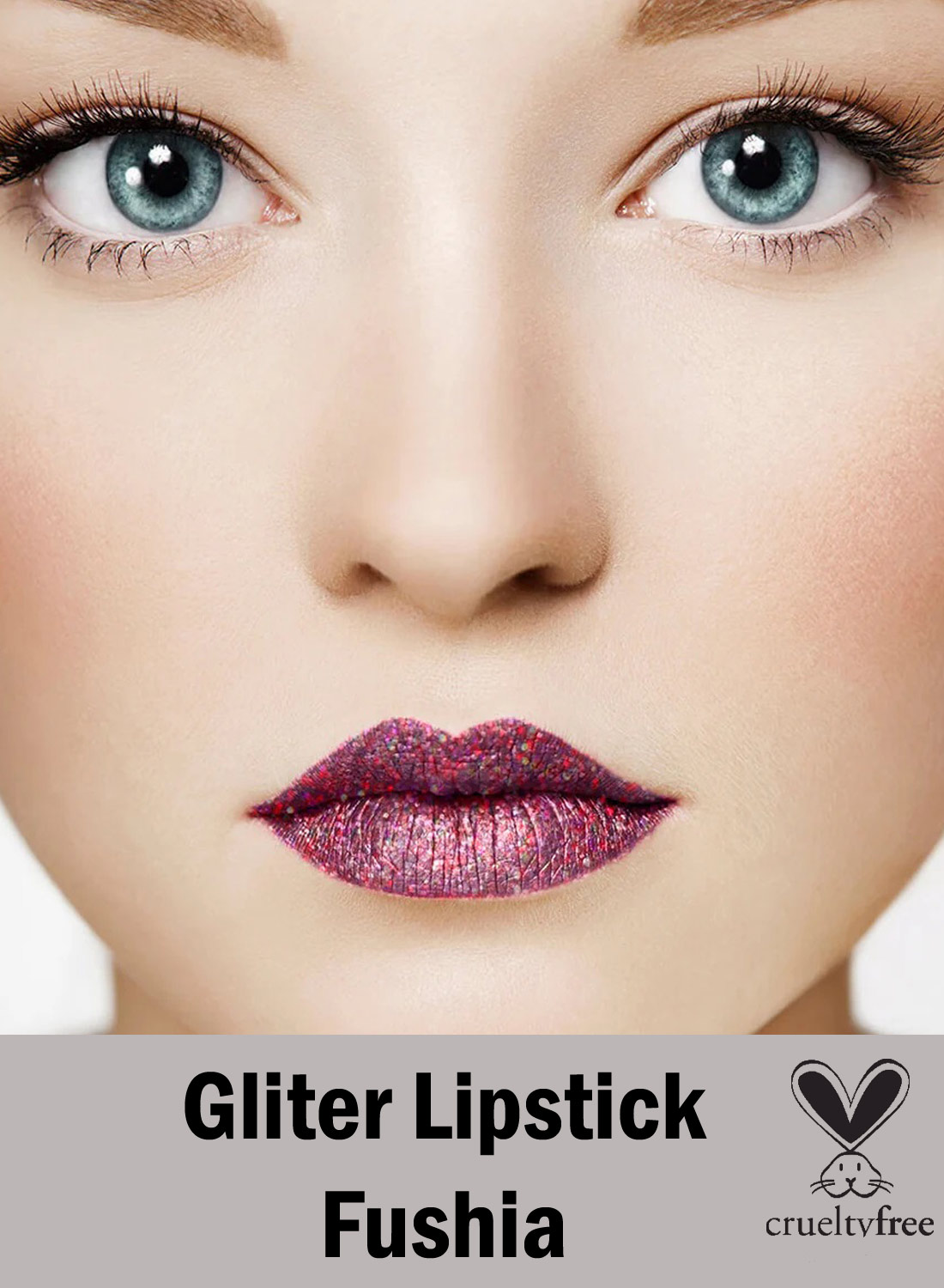 Stargazer Glitter Fushia Lipstick