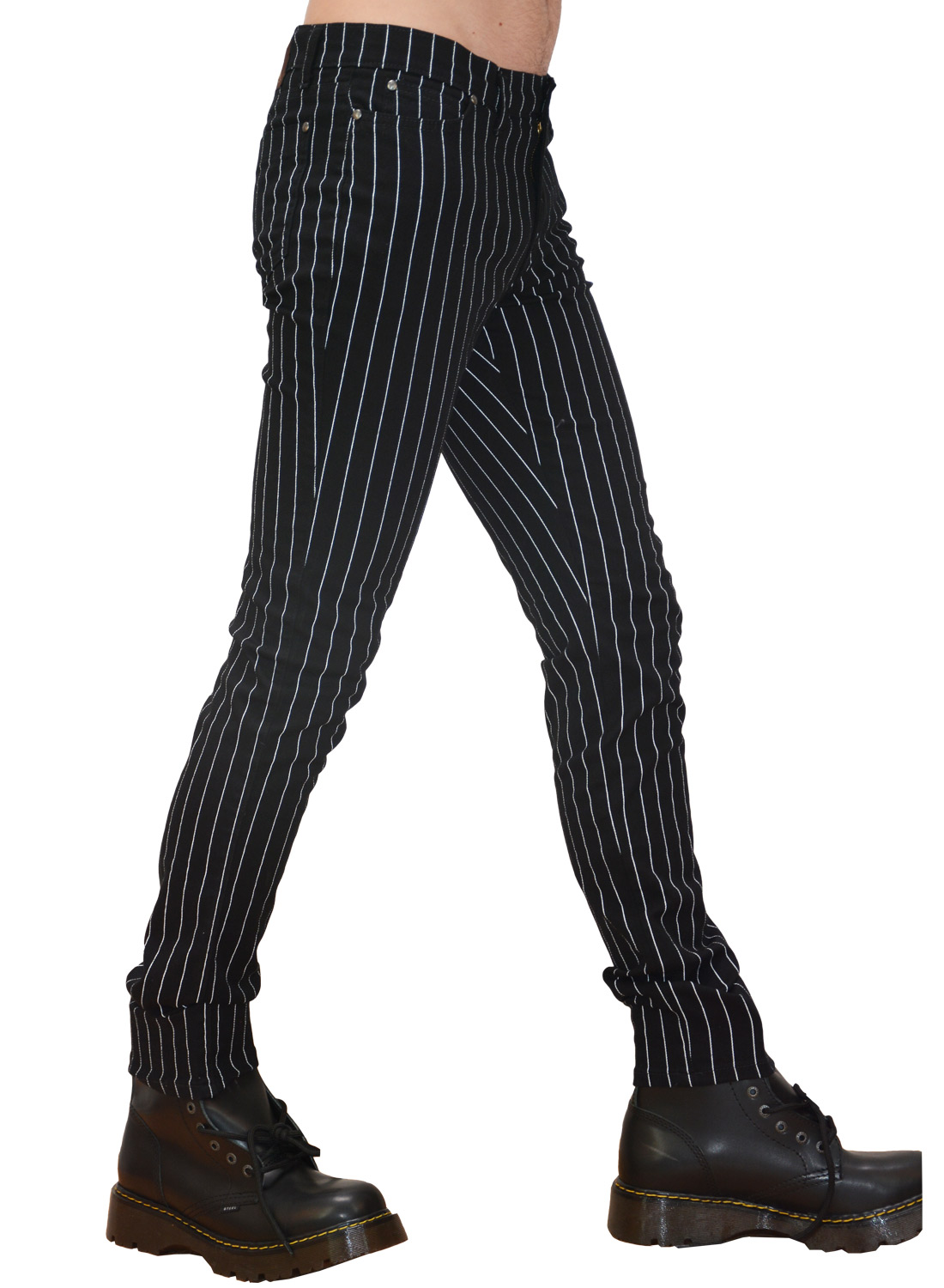 Pinstriped Pants