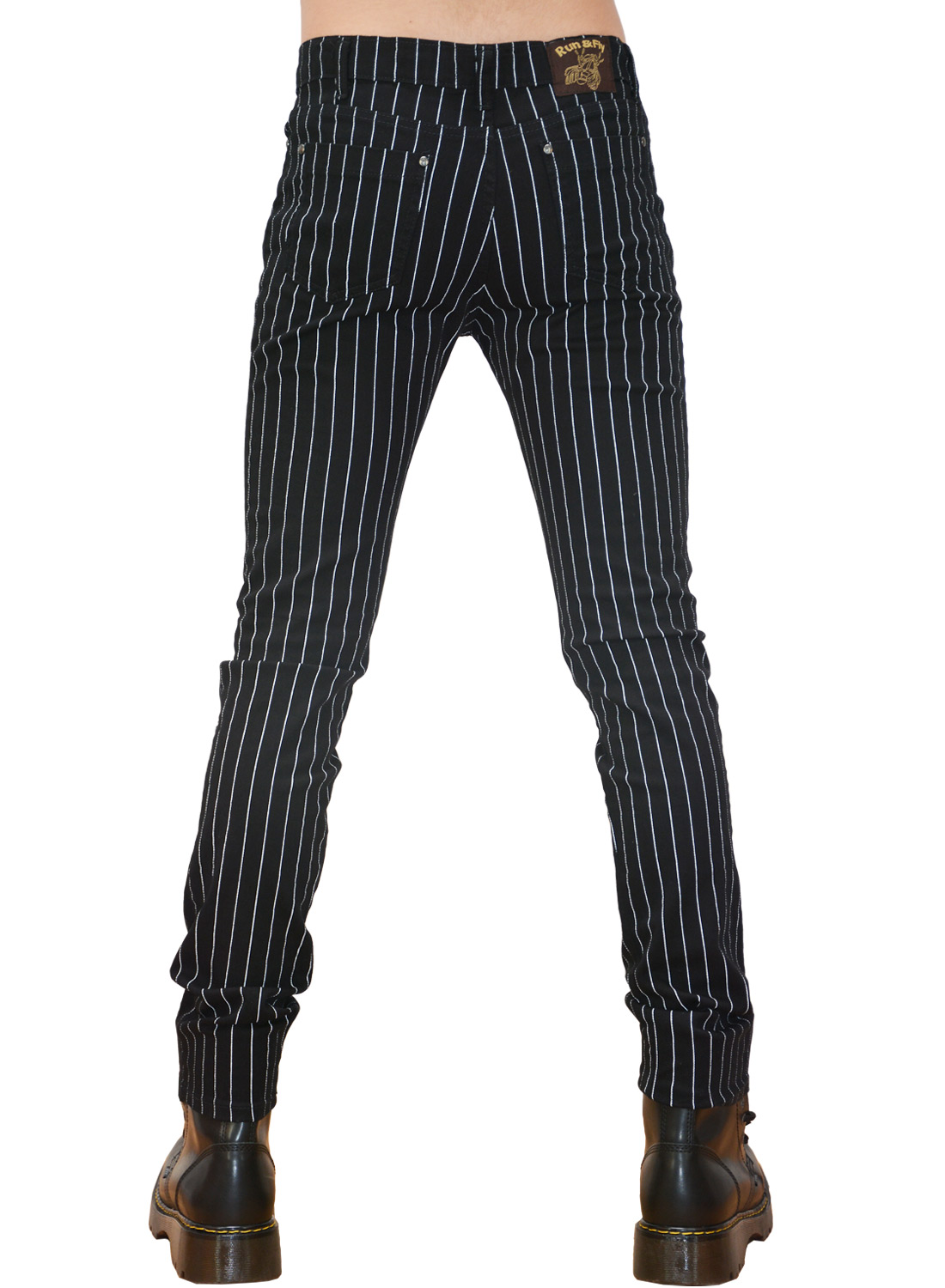 Pinstriped Pants