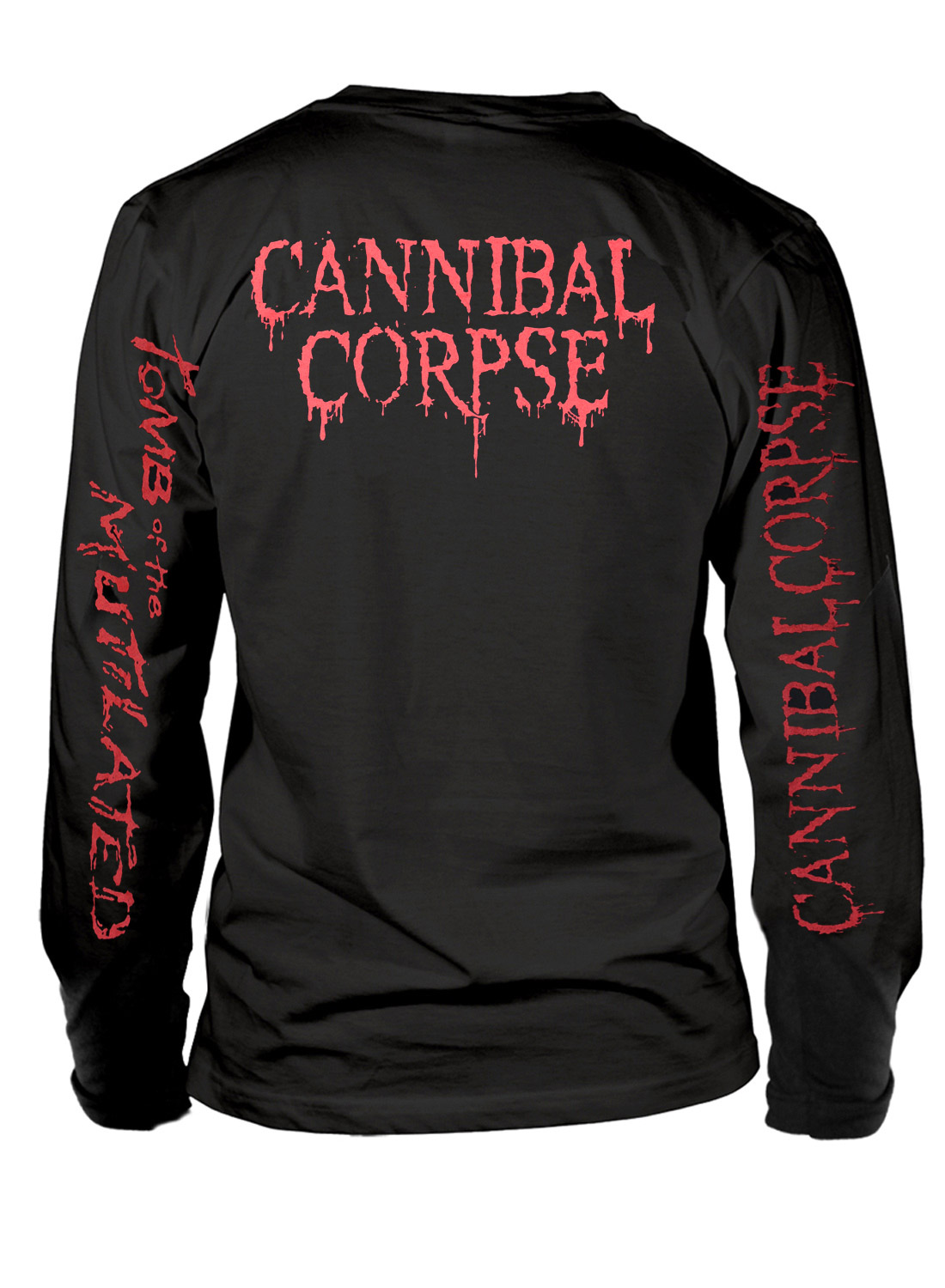 Cannibal Corpse Tomb Of The Mutilated Long Sleeve T-shirt
