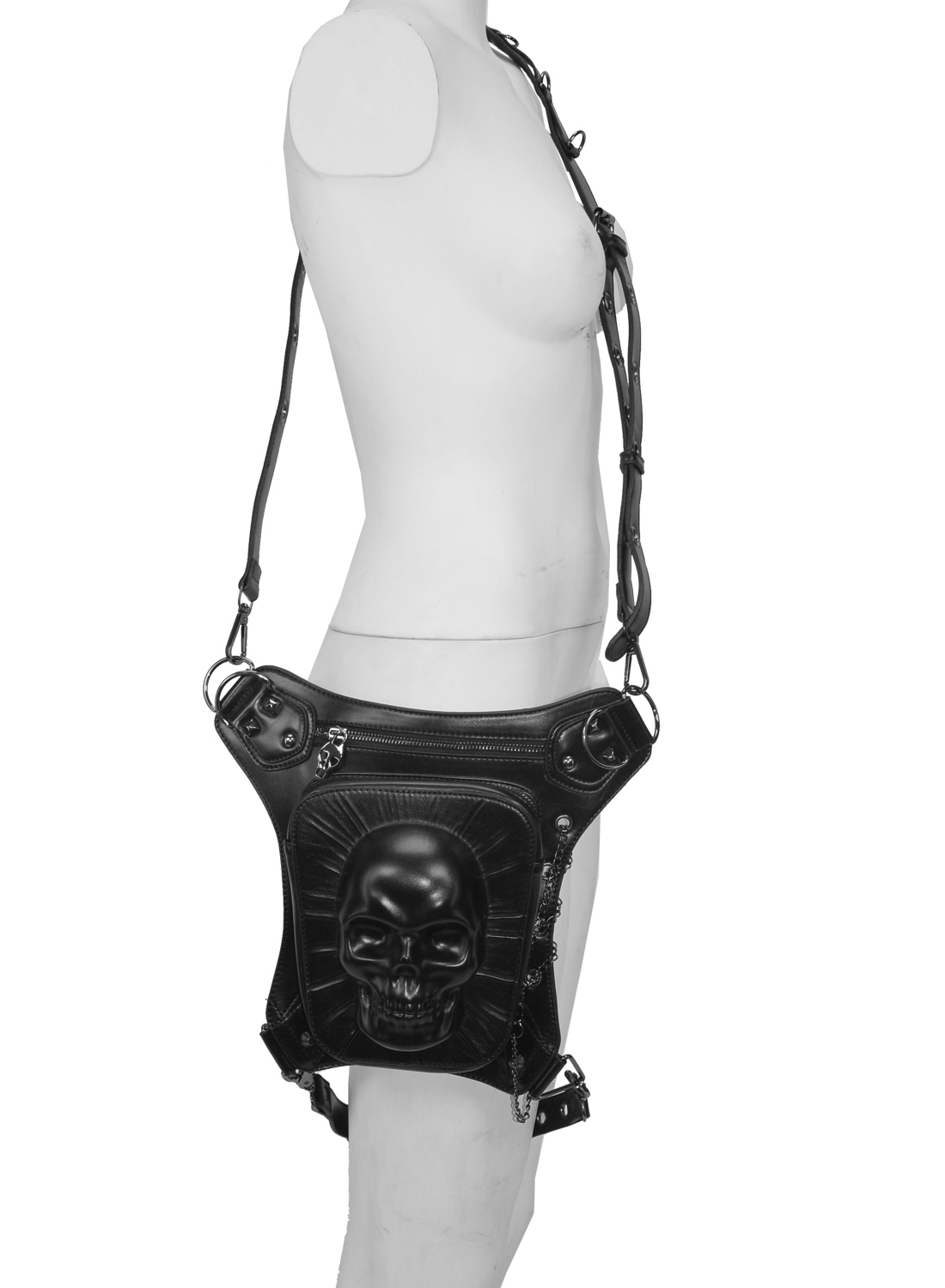 Skeletor Vegan Hip Bag