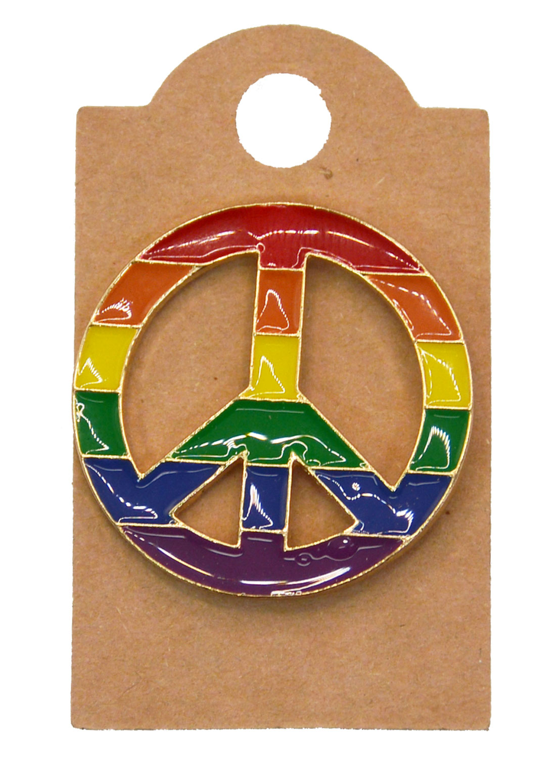 Rainbow Peace Enamel Pin