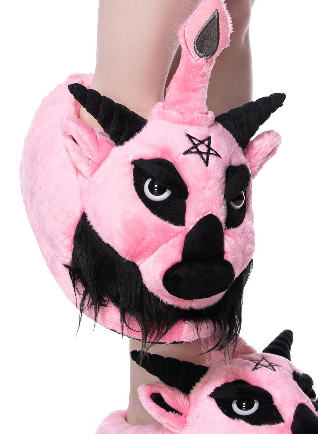 Killstar Dark Lord Slippers Bubblegum - Bild 2